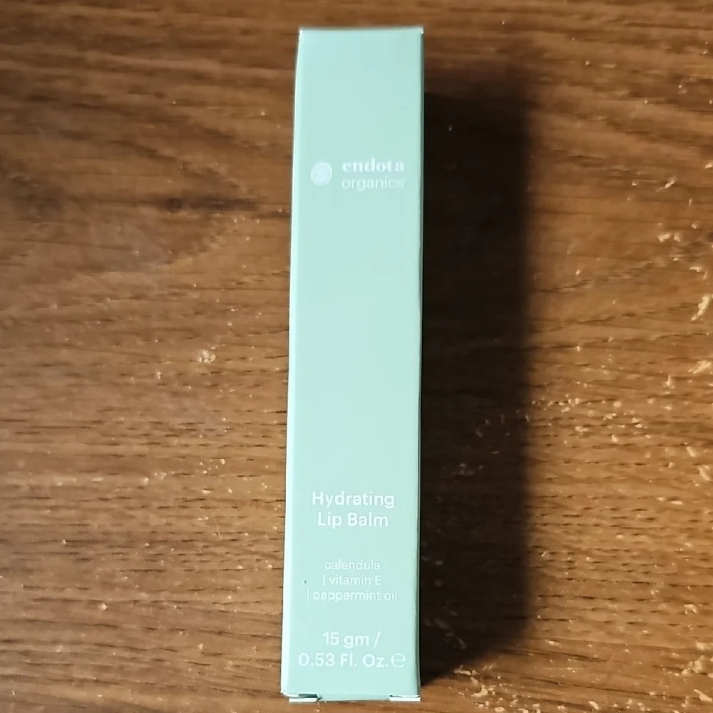NIB Endota Organics Hydrating Lip Balm - Calendula, Vitamin E